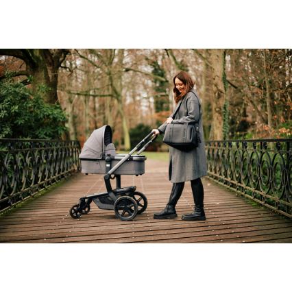 Childhome - Wickeltasche MOMMY CLUB schwarz