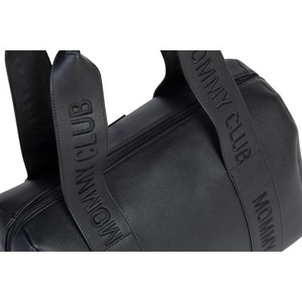 Childhome - Wickeltasche MOMMY CLUB schwarz
