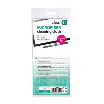 CLEAN IT CL-700 - Mikrofaser-Reinigungstuch 40x42 cm blau