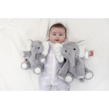 Cloud B - Kuscheltier mit Melodie 2xAA Elefant