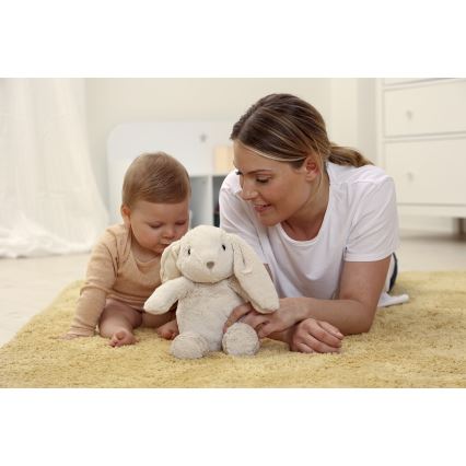 Cloud B - Kuscheltier mit Melodie und Licht Hase + USB