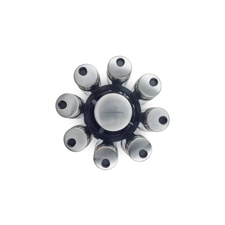 Cole&Mason - Drehbarer Gewürzständer MASTER 17-teilig