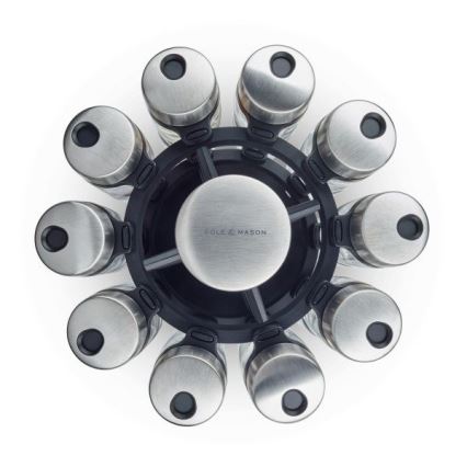 Cole&Mason - Drehbarer Gewürzständer MASTER 21-teilig