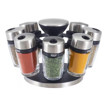 Cole&Mason - Drehbarer Gewürzständer MASTER 9-teilig