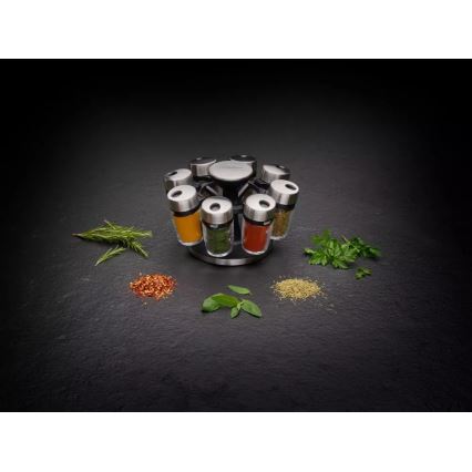 Cole&Mason - Drehbarer Gewürzständer MASTER 9-teilig