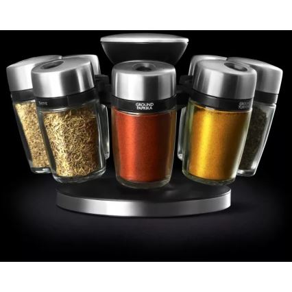 Cole&Mason - Drehbarer Gewürzständer MASTER 9-teilig