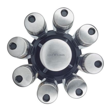 Cole&Mason - Drehbarer Gewürzständer MASTER 9-teilig