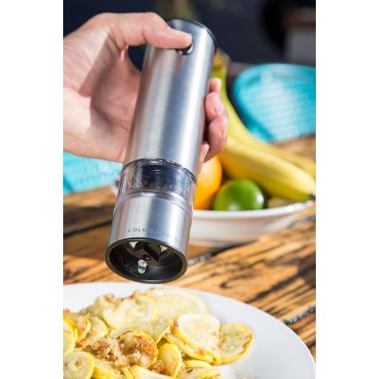 Cole&Mason - Elektrische Gewürzmühlen-Set BATTERSEA, 2 Stück, 6xAAA