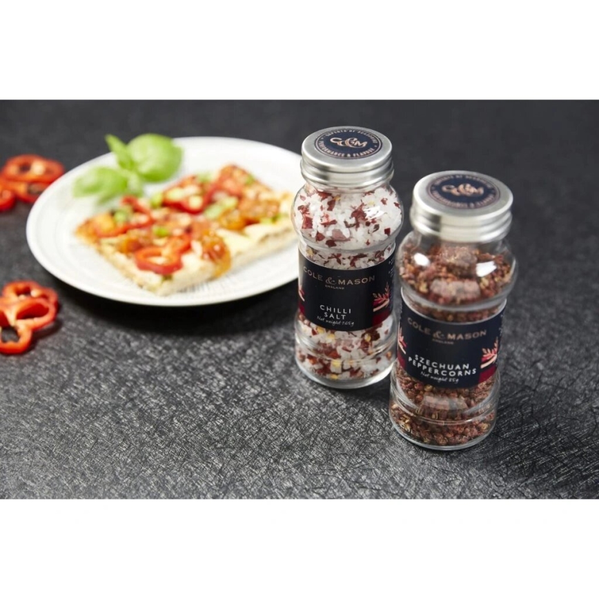 Cole&Mason - Geschenkset Aromatischer Chilisalz und Szechuanpfeffer