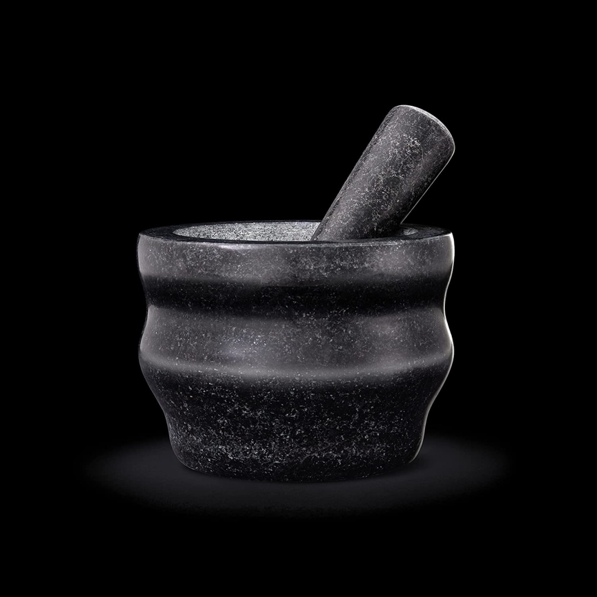 Cole&Mason - Granit-Mörser mit Stößel GRANITE Ø 18 cm Granit/Schwarz