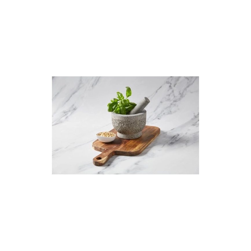 Cole&Mason - Granitmörser mit Stößel GRANITE d 15 cm Granit/grau
