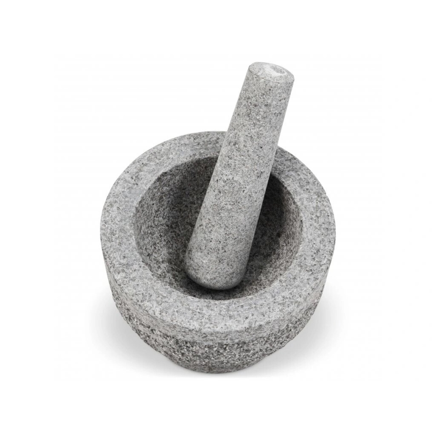 Cole&Mason - Granitmörser mit Stößel GRANITE d 15 cm Granit/grau