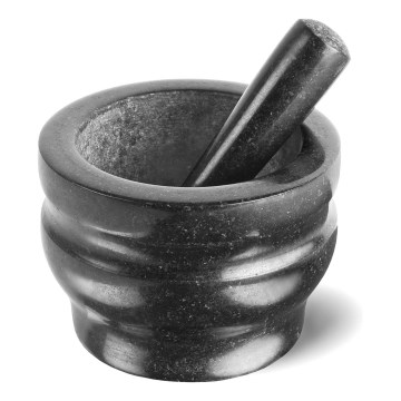 Cole&Mason - Granitmörser mit Stößel GRANITE d 18 cm Granit/schwarz