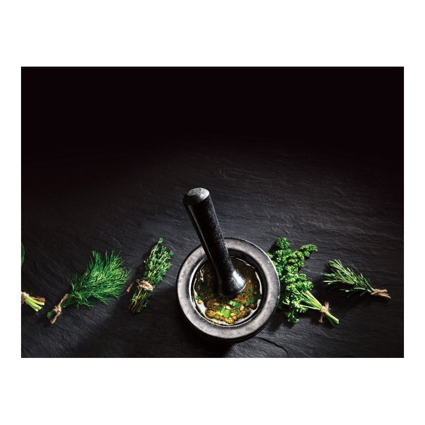 Cole&Mason - Granitmörser mit Stößel GRANITE d 18 cm Granit/schwarz
