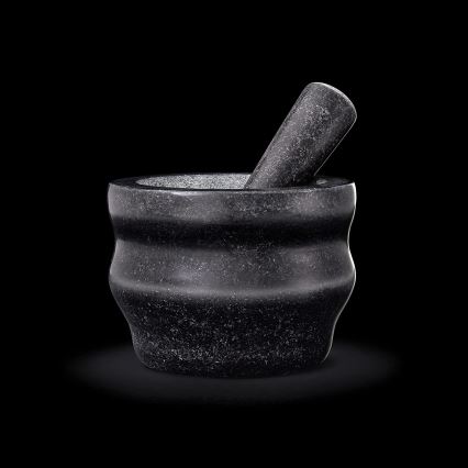 Cole&Mason - Granitmörser mit Stößel GRANITE d 18 cm Granit/schwarz