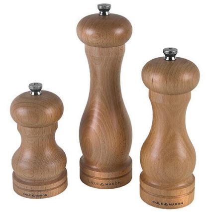 Cole&Mason - Pfeffermühle CAPSTAN BEECH Buche 20 cm