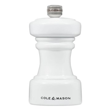 Cole&Mason - Pfeffermühle HOXTON 10,4 cm Buche / glänzend weiß