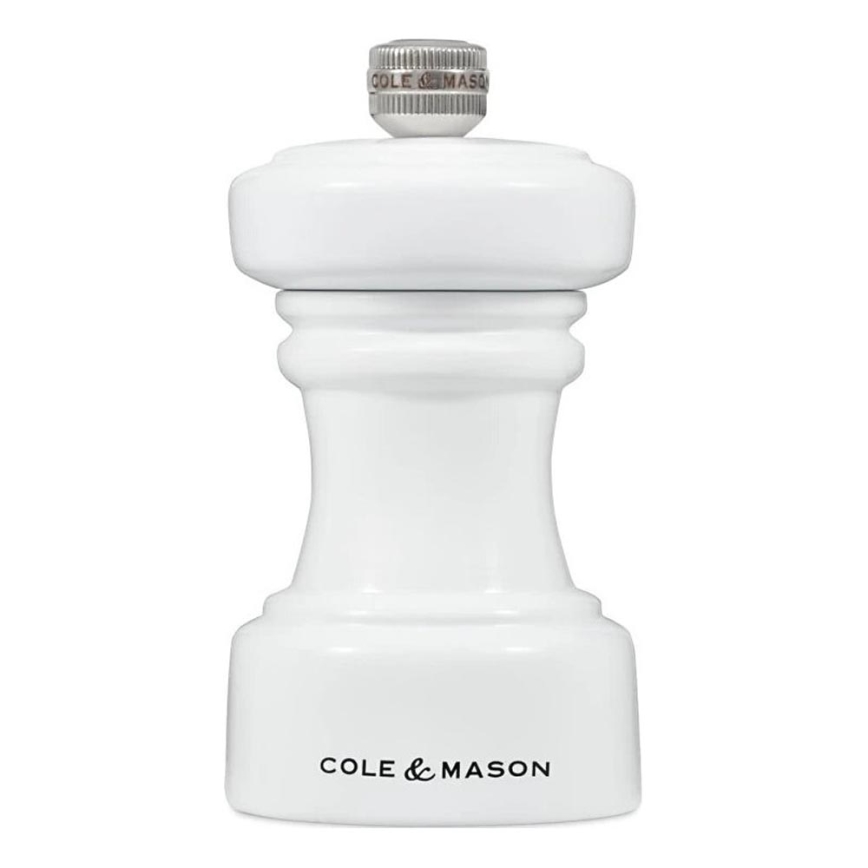 Cole&Mason - Pfeffermühle HOXTON 10,4 cm Buche / glänzend weiß