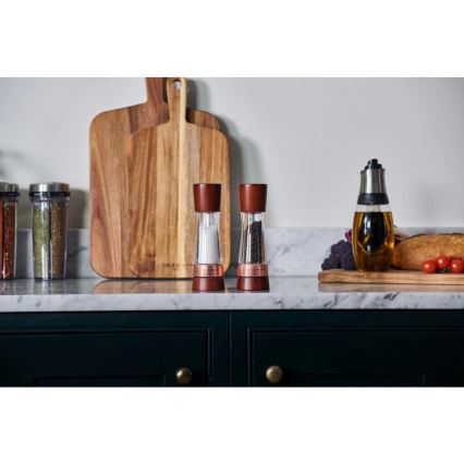 Cole&Mason - Salz- und Pfeffermühlen-Set DERWENT 2 Stk. 19 cm Buche/braun