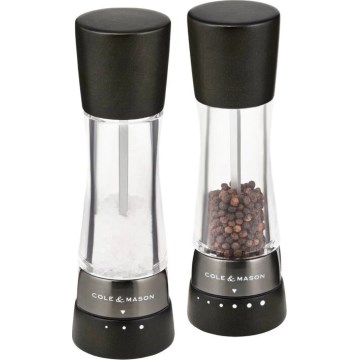Cole&Mason - Salz- und Pfeffermühlen-Set DERWENT 2 Stk. 19 cm Buche/schwarz