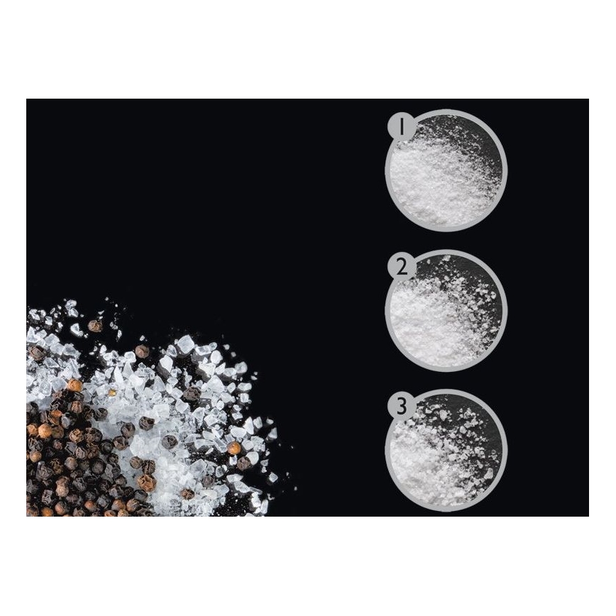 Cole&Mason - Salz- und Pfeffermühlen-Set DERWENT, 2 Stück, 19 cm, glänzender Chrom