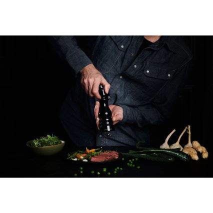 Cole&Mason - Salz- und Pfeffermühlen-Set LONDON 2 Stk. 18 cm Buche/schwarz