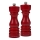 Cole&Mason - Salz- und Pfeffermühlen-Set LONDON 2 Stück 18 cm Buche/Rot