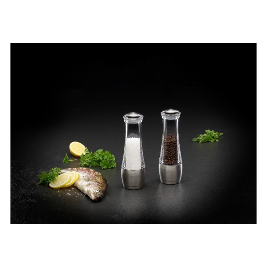 Cole&Mason - Salz- und Pfeffermühlenset AMESBURY 2 Stück 19 cm
