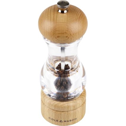 Cole&Mason - Salz- und Pfeffermühlenset BEECH 2 Stück Buche 16,5 cm