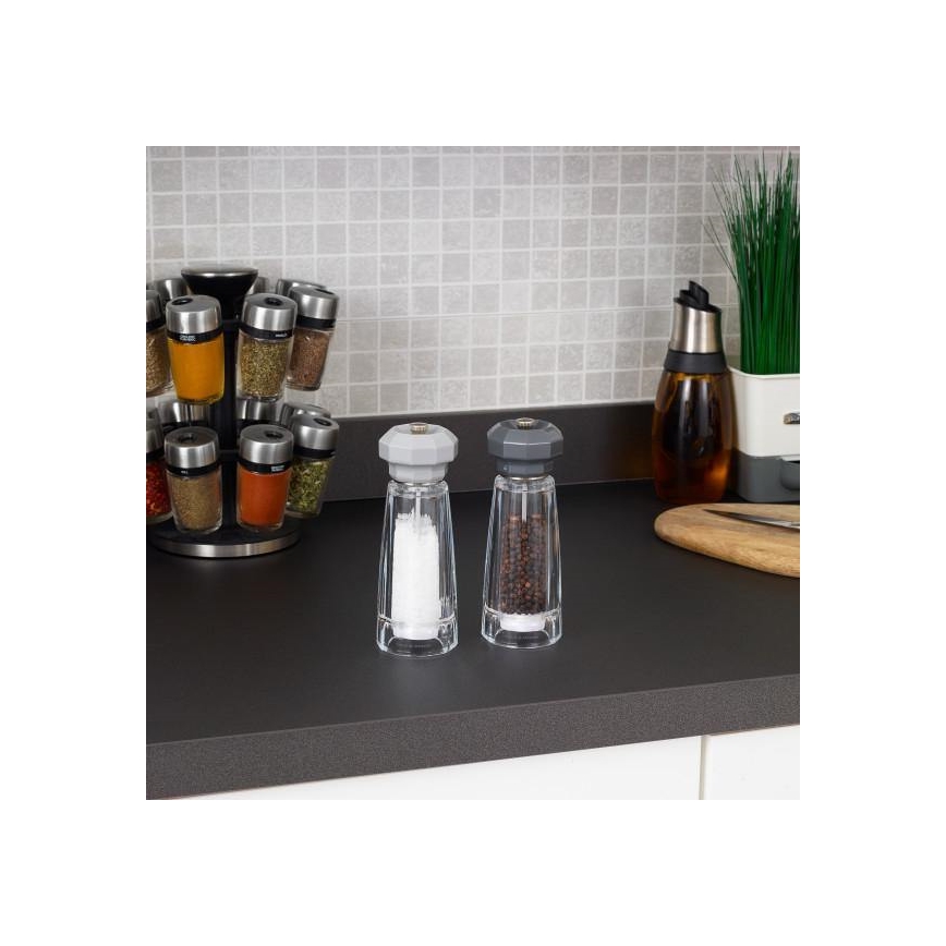 Cole&Mason - Salz- und Pfeffermühlenset LOWESTLOFT 2 Stück 17 cm