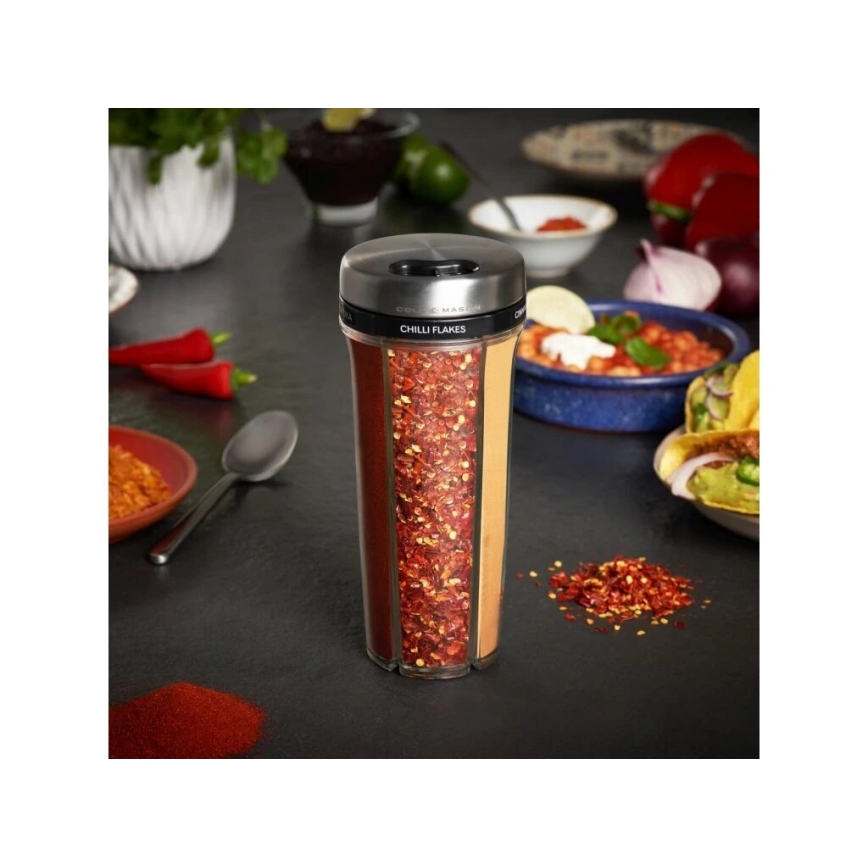 Cole&Mason - Gewürzstreuer Saunderton Herb mit Nachfüllpackung