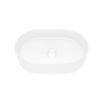 COMAD BEYOND 5 WEIẞ ( E-6564 ) - Aufsatzwaschbecken BEYOND 48x32,5 cm Keramik/mattweiß