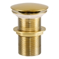 COMAD CLICK-CLACK T201G-3 - Ablaufgarnitur CLICK-CLACK d 7 cm goldglänzend