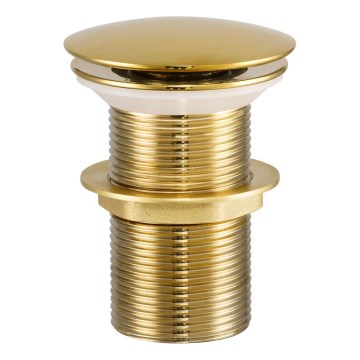 COMAD CLICK-CLACK T201G-3 - Ablaufgarnitur CLICK-CLACK d 7 cm goldglänzend