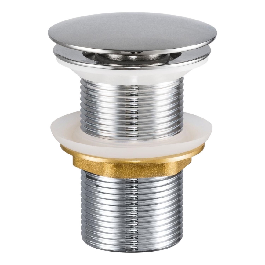 COMAD CLICK-CLACK T201L-3 - Ablaufgarnitur CLICK-CLACK d 7 cm glänzendes Chrom