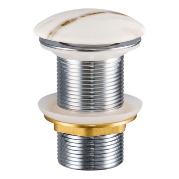 COMAD CLICK-CLACK T201M-W3-3 - Ablaufgarnitur CLICK-CLACK d 7 cm mattweiß