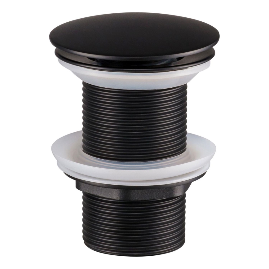 COMAD CLICK-CLACK T201MBG-3 - Ablaufgarnitur CLICK-CLACK d 7 cm matt schwarz