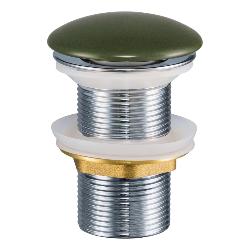 COMAD CLICK-CLACK T201MFG-3 - Ablaufgarnitur CLICK-CLACK d 7 cm matt grün