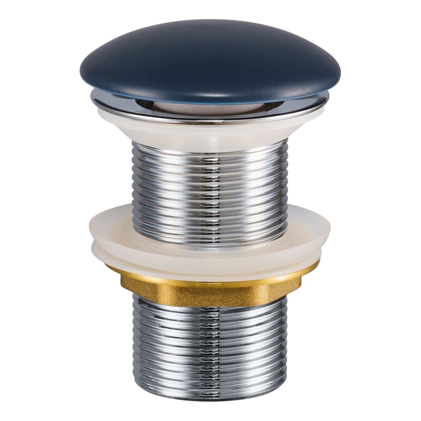 COMAD CLICK-CLACK T201MNB-3 - Ablaufgarnitur CLICK-CLACK d 7 cm matt marineblau