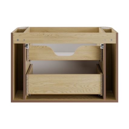 COMAD OVALIA CREMONA 82-80-46-2S - Waschbeckenunterschrank OVALIA 52x80 cm Cremona-Eiche