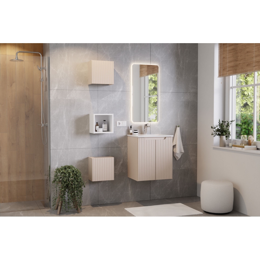 COMAD SKY 3 50CM DP ( E-8099-3-50 ) - Einbauwaschbecken SKY 51x40 cm Keramik/mattweiß