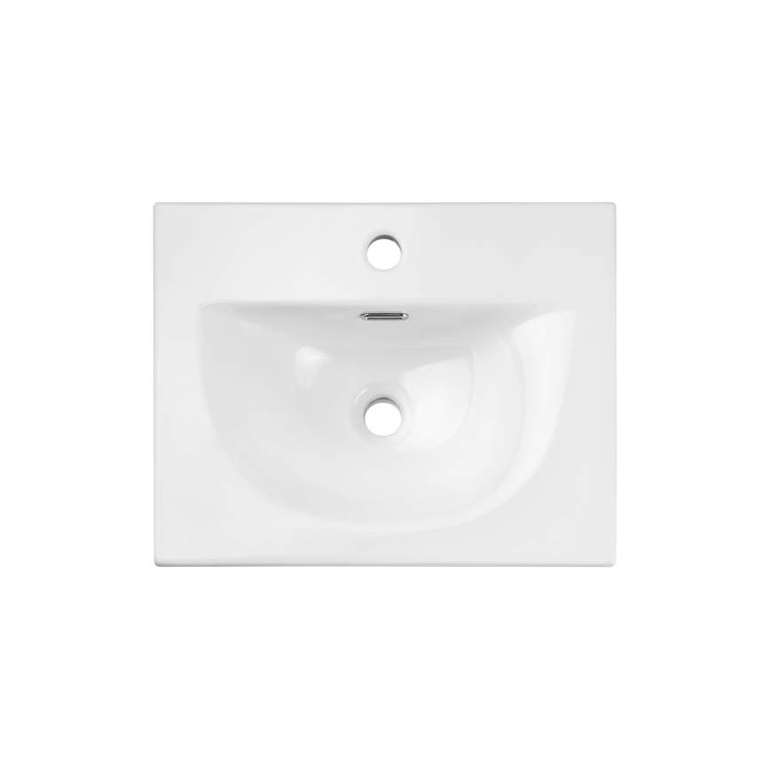 COMAD SKY 3 50CM DP ( E-8099-3-50 ) - Einbauwaschbecken SKY 51x40 cm Keramik/mattweiß