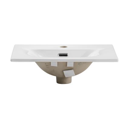 COMAD SKY 3 50CM DP ( E-8099-3-50 ) - Einbauwaschbecken SKY 51x40 cm Keramik/mattweiß