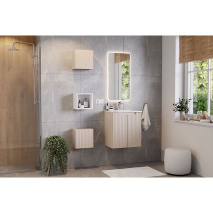 COMAD SKY 3 60CM DP ( E-8099-3-60 ) - Einbauwaschbecken SKY 61x40 cm Keramik/mattweiß