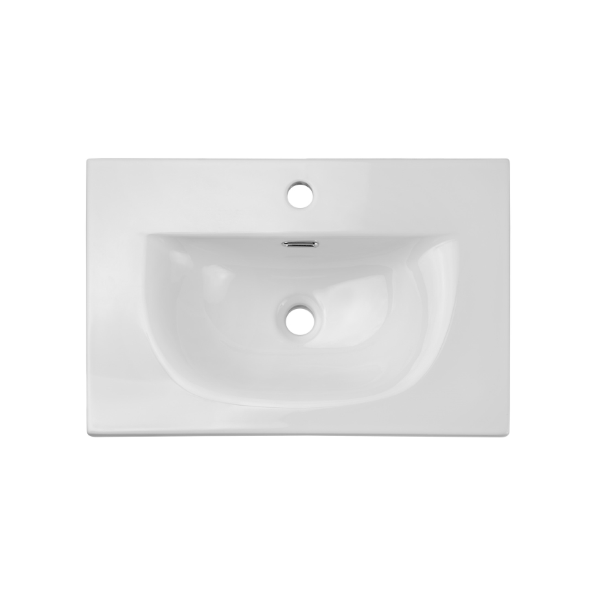 COMAD SKY 3 60CM DP ( E-8099-3-60 ) - Einbauwaschbecken SKY 61x40 cm Keramik/mattweiß