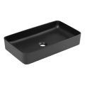 COMAD UM-6275 SLIM 60 BLACK DP - Aufsatzwaschbecken SLIM 61x34 cm Keramik/matt schwarz