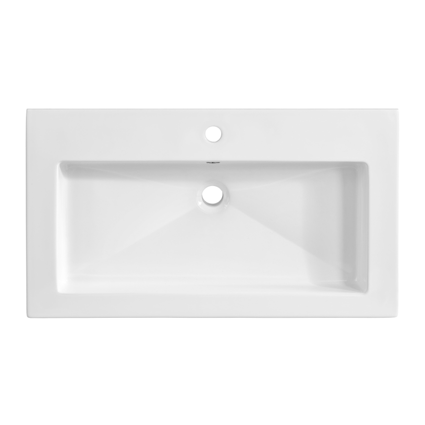 COMAD UM-8070 SPIRIT 80 DP - Einbauwaschbecken SPIRIT 46x81 cm weiß
