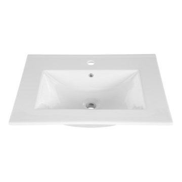 COMAD UM-CFP LAVA 60D - Einbauwaschbecken LAVA 61x46 cm Keramik/glänzend weiß