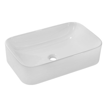 COMAD UN-KATI60-SW 7857B(60) - Aufsatzwaschbecken KATI 61x38 cm Keramik/glänzend weiß