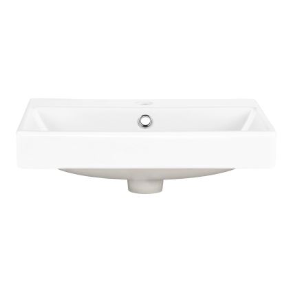 COMAD UN-RITA-GW-60 - Aufsatzwaschbecken RITA 60x40 cm Keramik/glänzend weiß